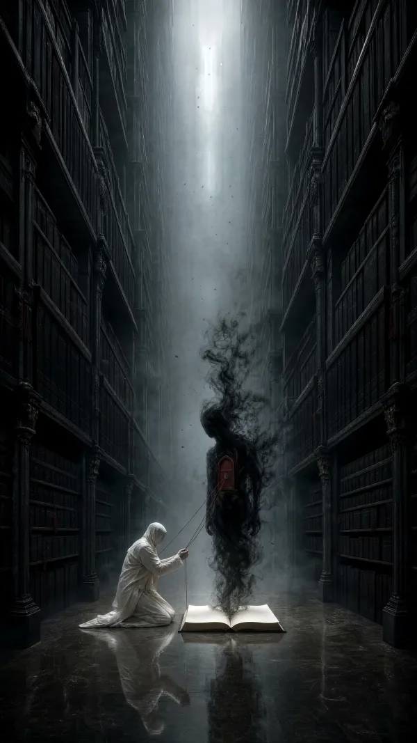 Underground Archive — Dark Surrealism example created with AI